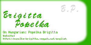brigitta popelka business card
